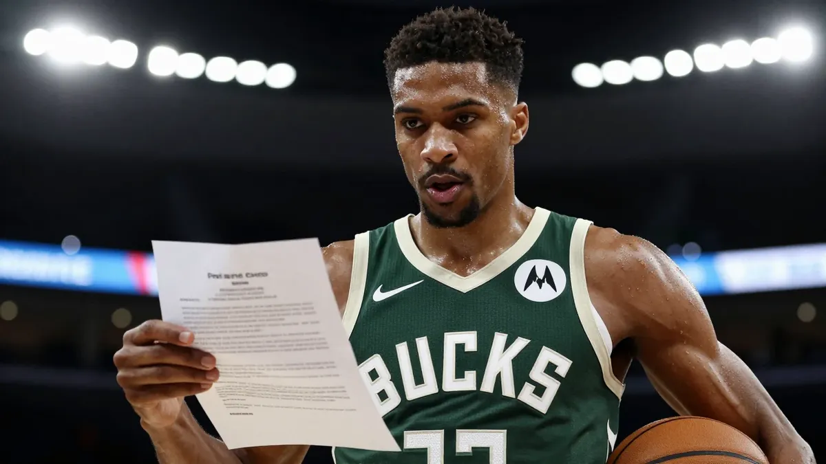 Milwaukee Bucks face a contract dilemma as Kyle Kuzma is named one of the NBA's most overpaid power forwards, with a $20M...