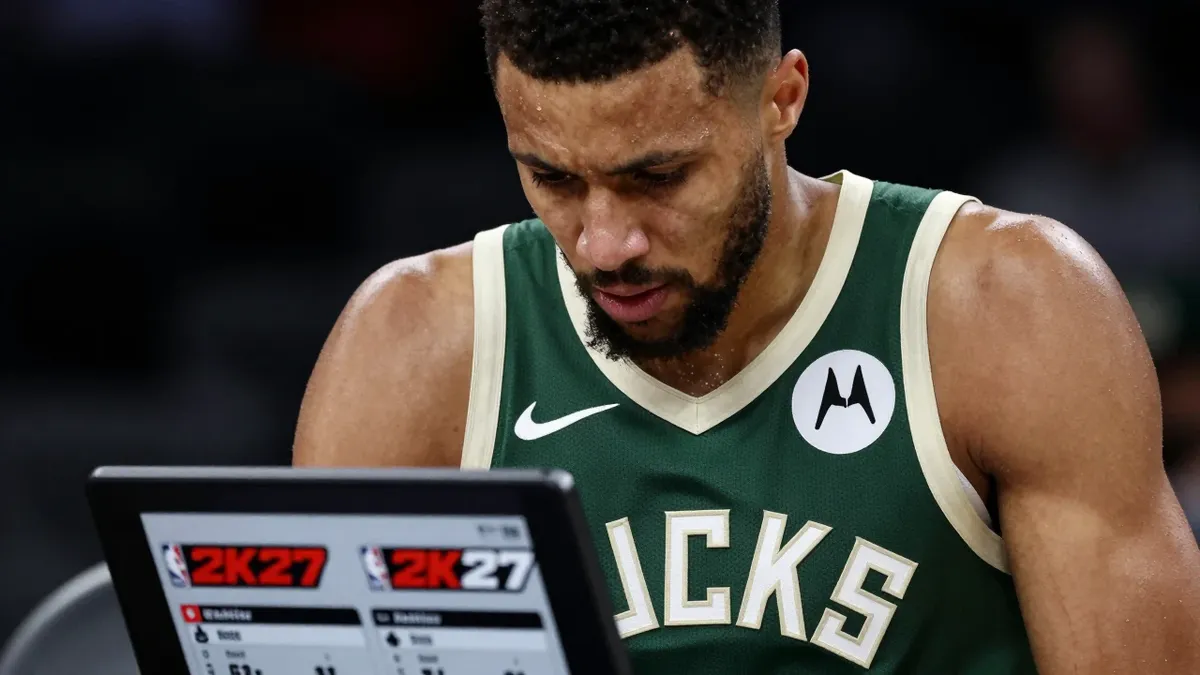The Milwaukee Bucks roster receives underwhelming NBA 2K27 ratings, with only two players rated 80+